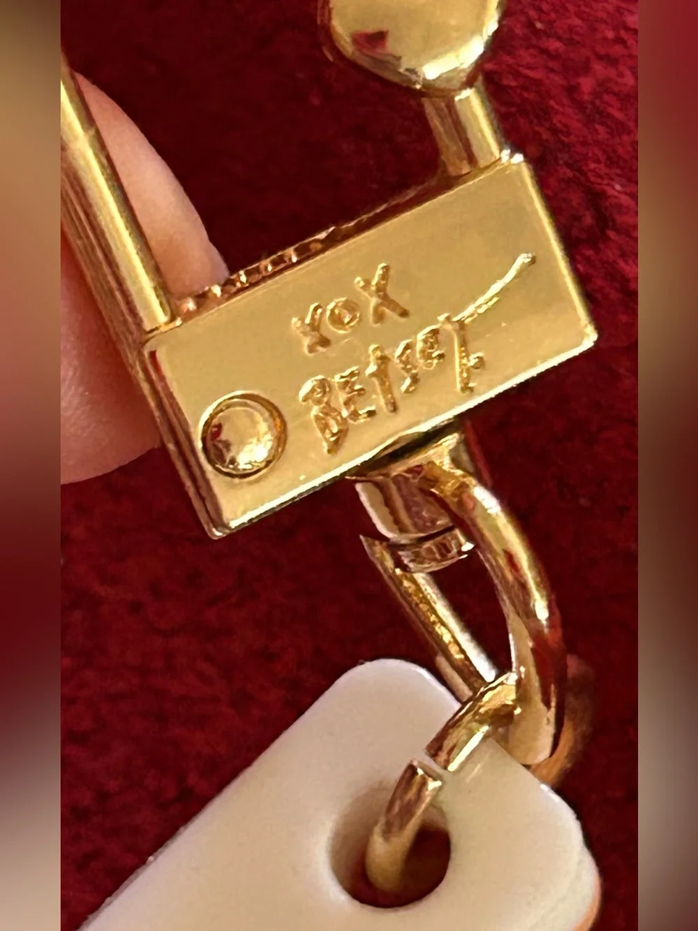 BETSEY Johnson Keychain or Bag charm Accessory NWOT